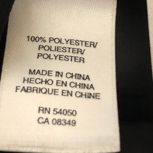 Jones New York Elegant Sleeveless Dress Sheer Neckline Cowl Back Black Size 16W - Picture 8 of 8